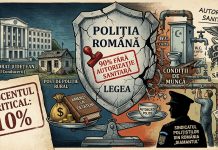 DOCUMENTE OFICIALE M.A.I.: Poliția Română, autorizată sanitar în proporție de 10%. Legea e pentru ceilalți