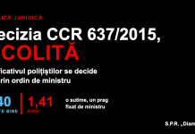 Decizia CCR 637/2015, ocolită: calificativul polițiștilor se decide tot prin ordin de ministru Decizia CCR 637/2015, ocolită: calificativul polițiștilor se decide tot prin ordin de ministru