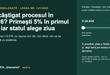 Ai câștigat procesul în 2026? Primești 5% în primul an, iar statul alege ziua Ai câștigat procesul în 2026? Primești 5% în primul an, iar statul alege ziua — prima tranșă poate fi plătită oricând în primul an, de la 21.08.2026 la 20.08.2027